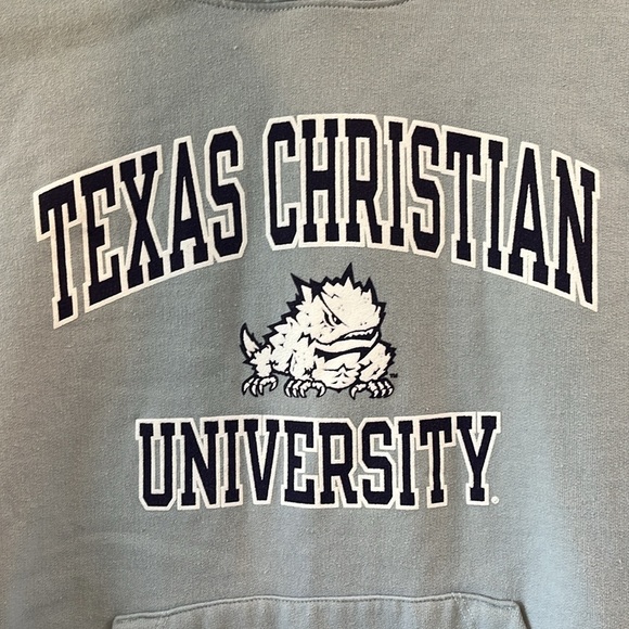 Champion Fort Worth Texas Christian University Hoodie - Size Small - Picture 1 of 8